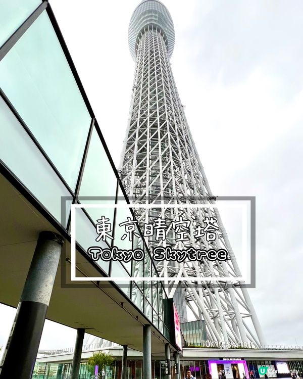 『日本』東京晴空塔｜不只欣賞壯觀景色。由上到下食買玩