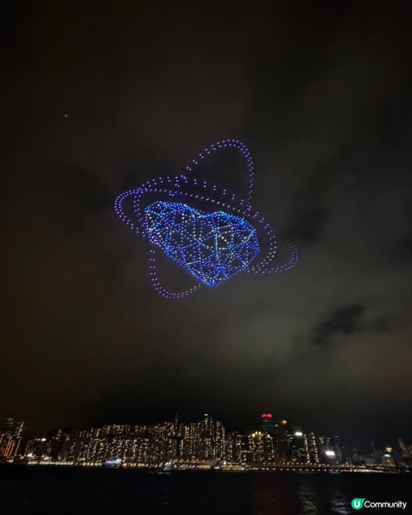 紅磡無人機表演