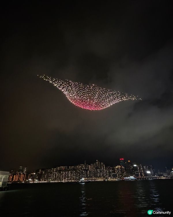 紅磡無人機表演