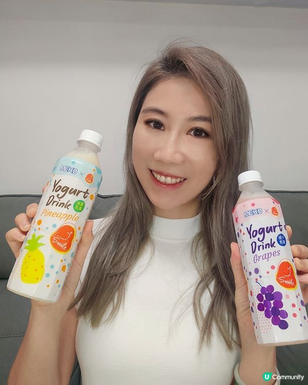 全新果味乳酸飲！🍍🍇 勁好飲！😋