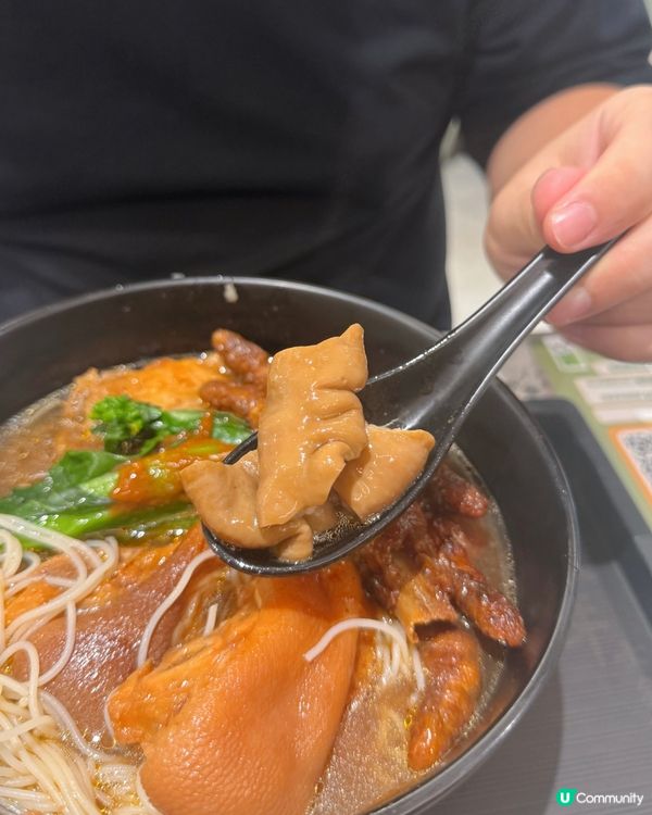 永年車仔麵旺角新分店 加$1多兩個餸