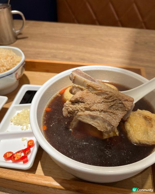 味道濃郁正宗肉骨茶