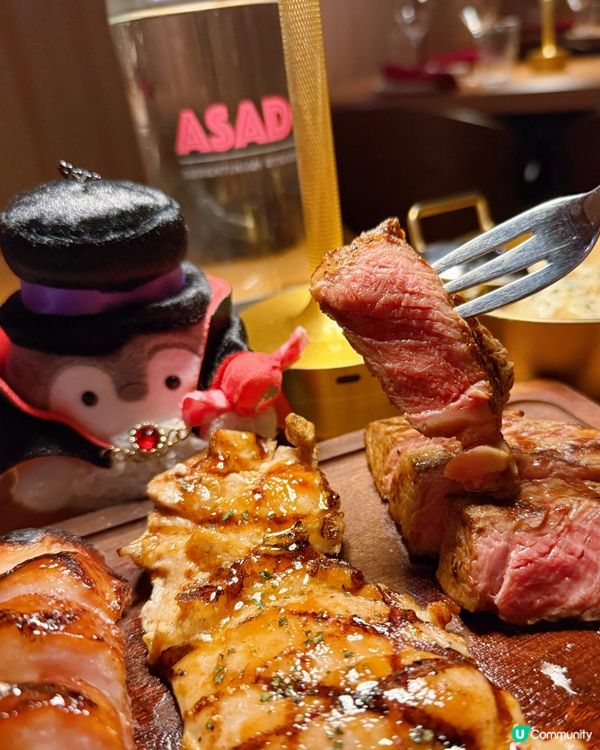 阿根廷牛排🥩！中環炭烤香到爆🔥！