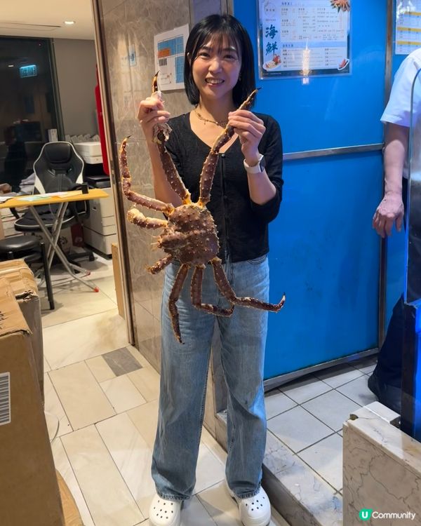 超抵食4斤阿拉斯加蟹連六隻乳鴿套餐（六位用）🦀