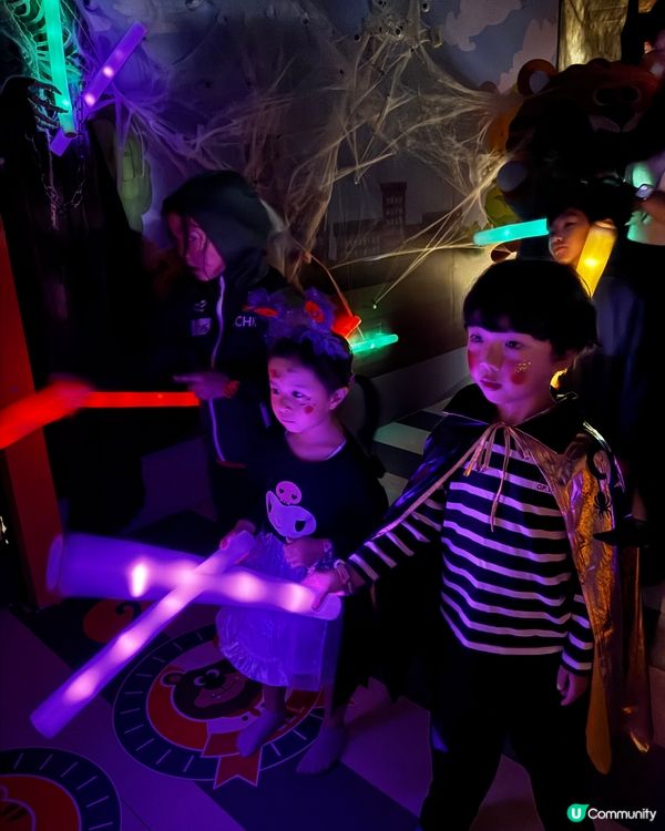 🤭🎃成功挑戰kiztopia鬼屋探險🕷️👻🍬🎉