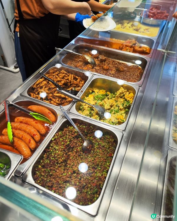 炭燒豬頸肉🤤！觀塘泰平小廚兩餸飯😋！