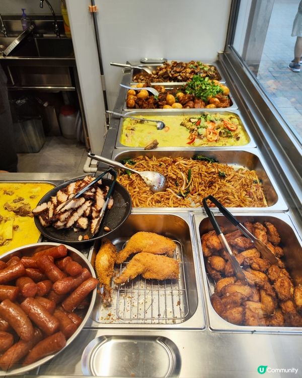 炭燒豬頸肉🤤！觀塘泰平小廚兩餸飯😋！