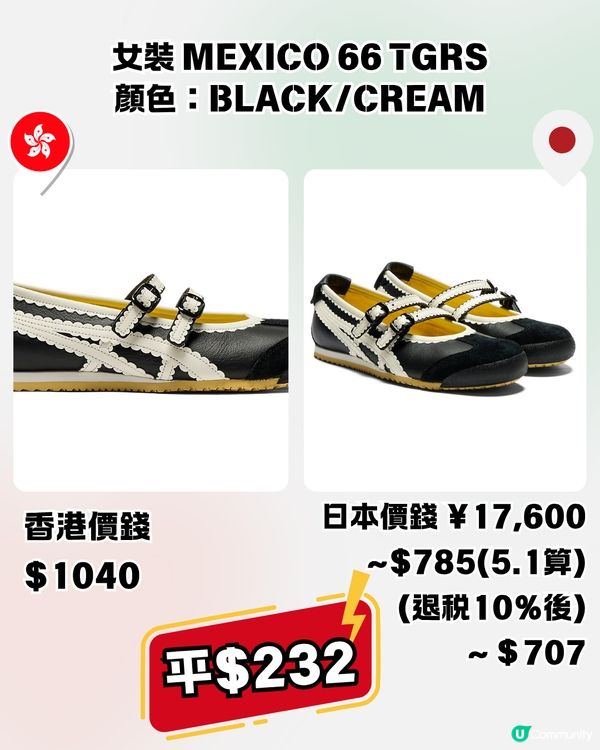 Onitsuka Tiger 15大經典/新款波鞋香港VS日本價錢比較 日本製平$15XX！