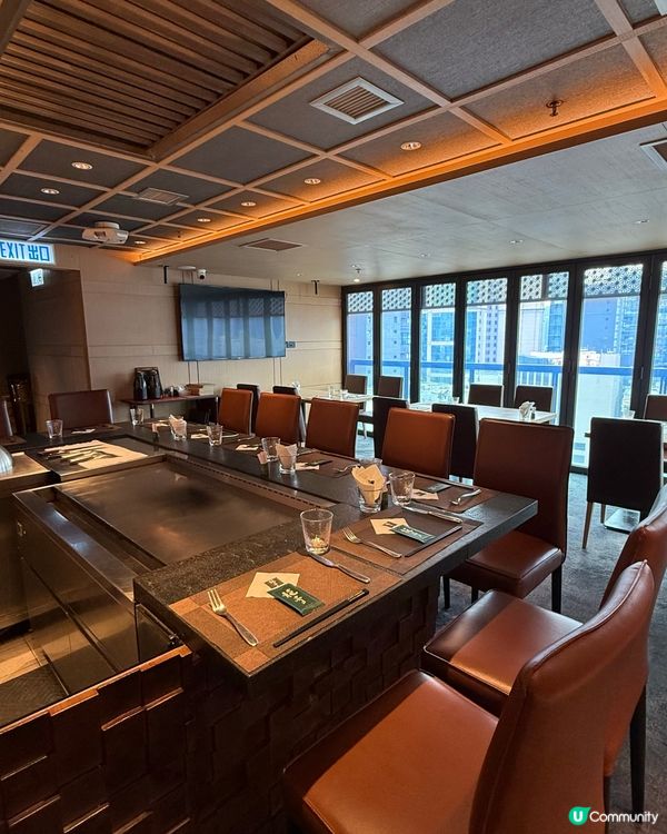 1.  山林道龍亭鐵板燒！海膽和牛套餐🤤情侶必去！💖