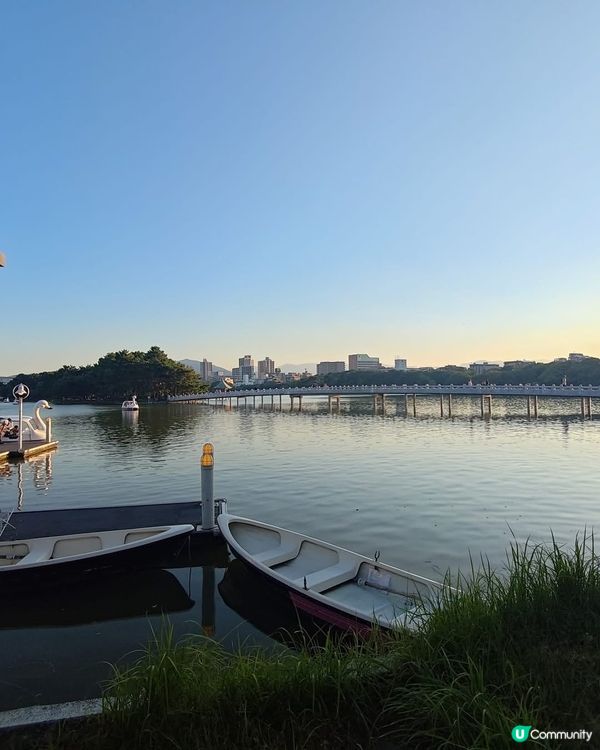 大濠公園日落🌅！日式庭園超靚😍！ 