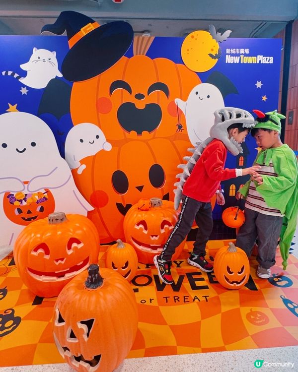 🎃萬聖節小嘩鬼出動！👻 新城市廣場玩到癲！🎉Kiztopia