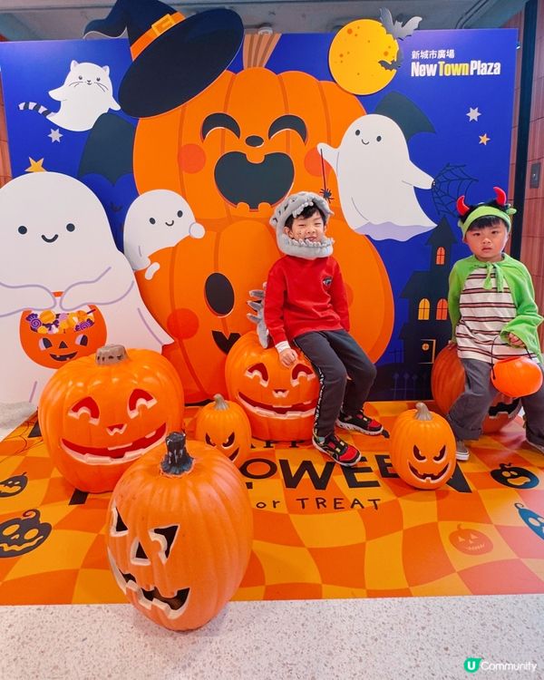 🎃萬聖節小嘩鬼出動！👻 新城市廣場玩到癲！🎉Kiztopia