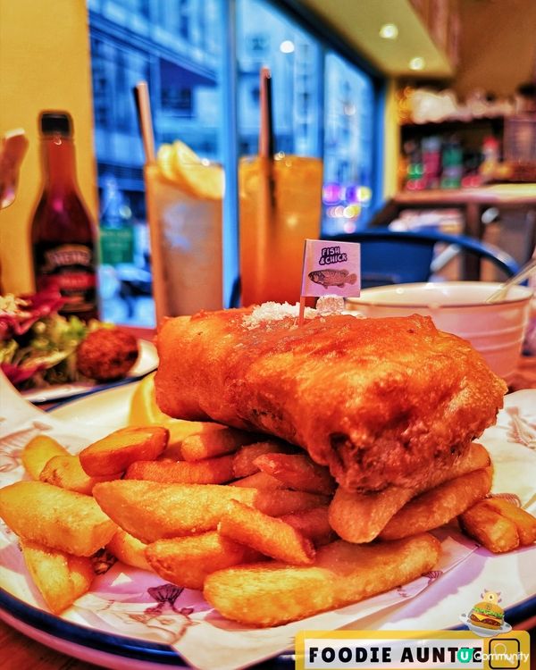 👽 食神大媽《上環｜老字號炸魚薯條專門店》