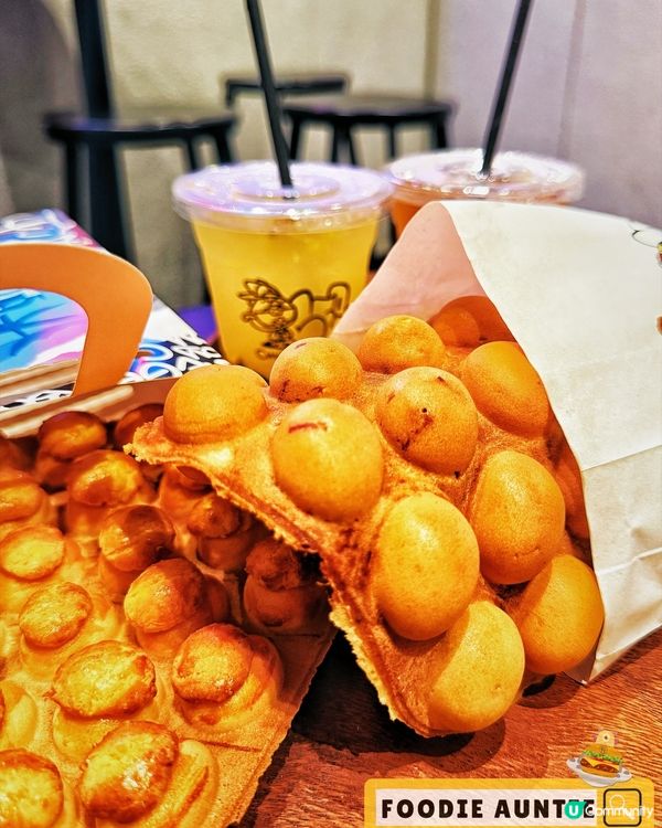 👽 食神大媽《上環｜近期超人氣嘅雞蛋仔專門店》