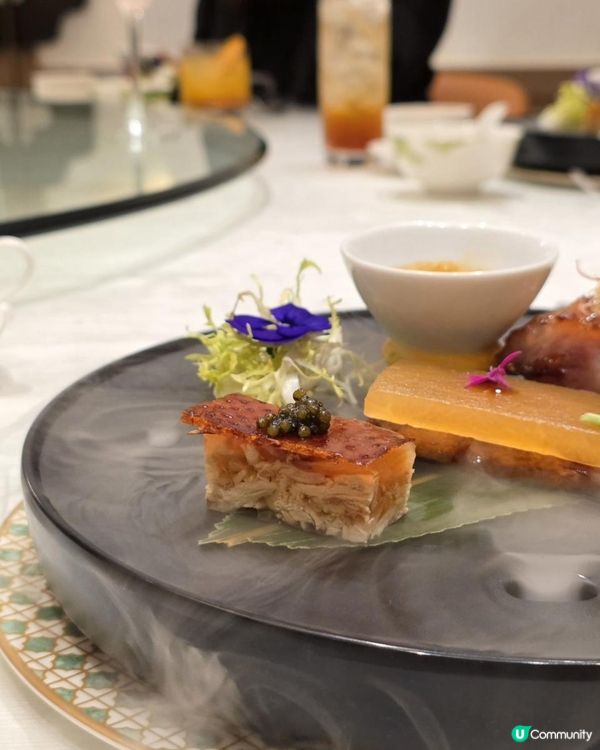 彷如荷亭中嘗中菜創意菜式♥儀式感美感兼備