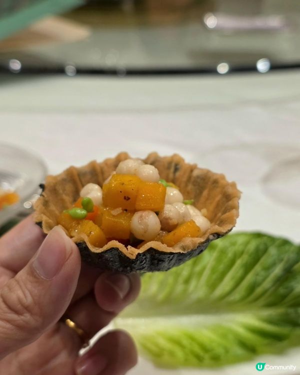 彷如荷亭中嘗中菜創意菜式♥儀式感美感兼備