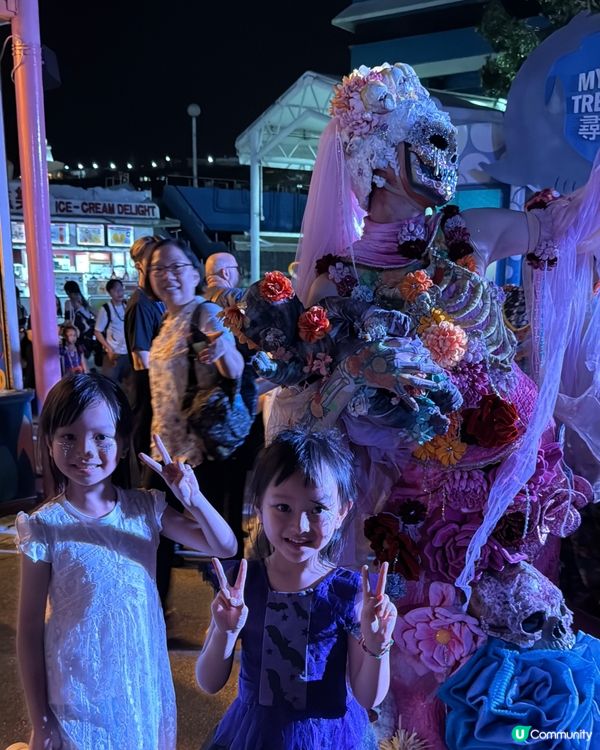 萬聖節🎃海洋公園攻略！👻 玩轉哈囉喂全園祭！🎢