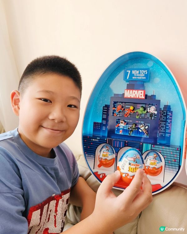 全新奇趣蛋登場！邊食邊玩🤩 玩具超驚喜！