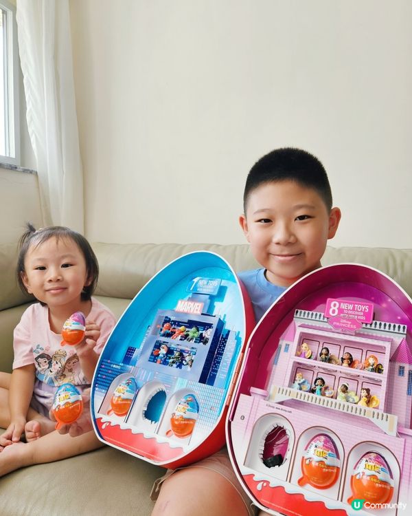 全新奇趣蛋登場！邊食邊玩🤩 玩具超驚喜！