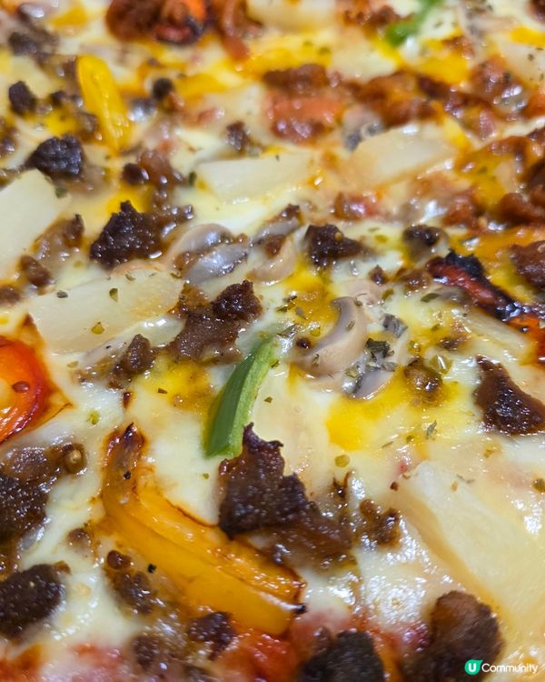 100蚊抵食12寸pizza