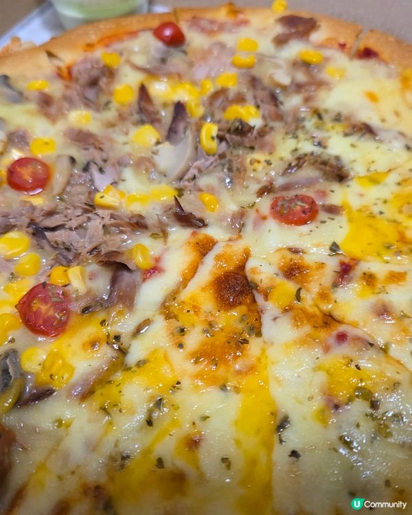 100蚊抵食12寸pizza