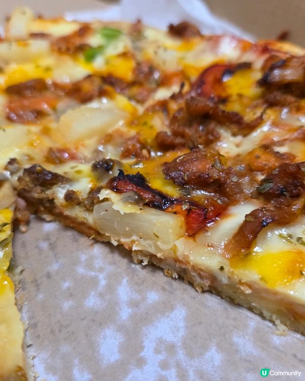 100蚊抵食12寸pizza