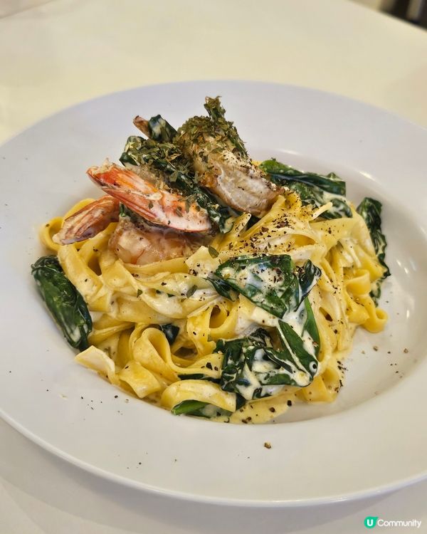 旺角手工意粉🤤！流心蛋+忌廉汁超正！🍝