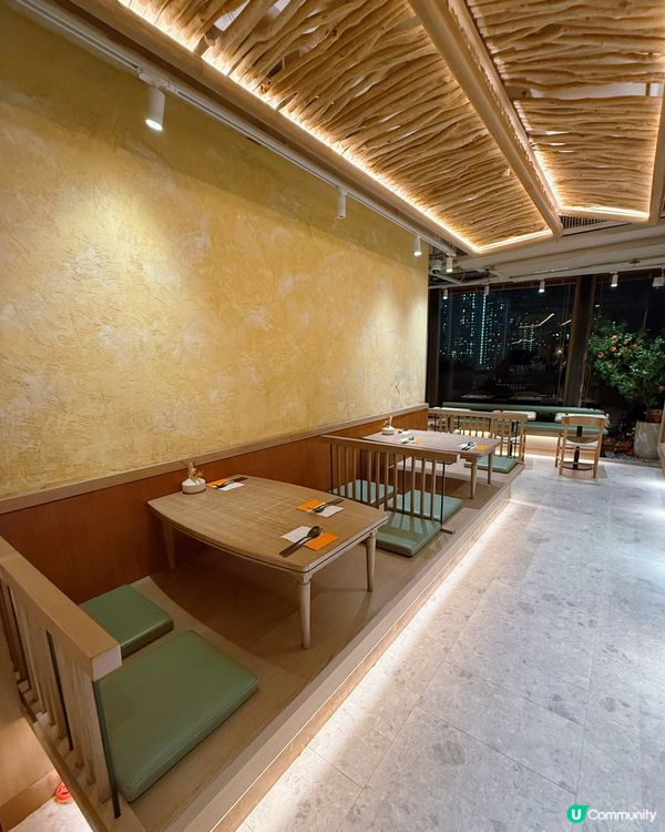 啓德韓系渡假風！豬手窩夫意粉😋 🌃