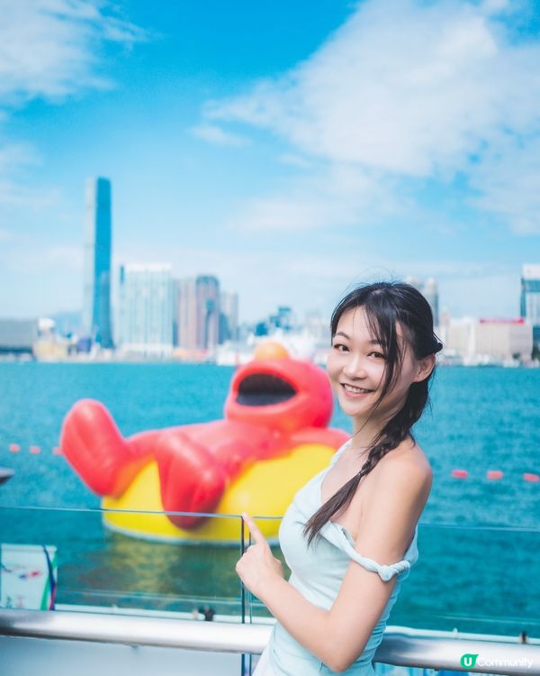 🌟【宏利全力支持:維港海上大巡遊!20米高巨型充氣雕塑】🎠​