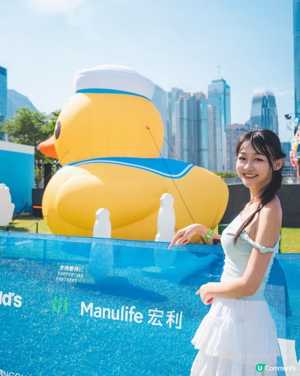 🌟【宏利全力支持:維港海上大巡遊!20米高巨型充氣雕塑】🎠​