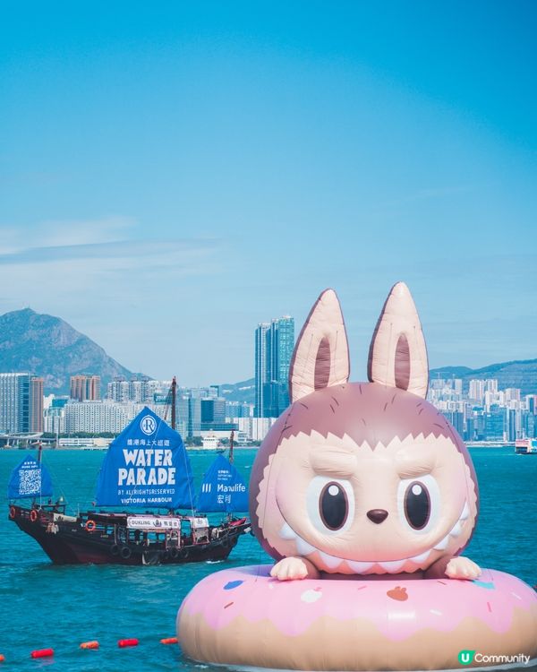 🌟【宏利全力支持:維港海上大巡遊!20米高巨型充氣雕塑】🎠​