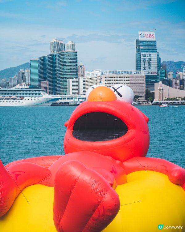 🌟【宏利全力支持:維港海上大巡遊!20米高巨型充氣雕塑】🎠​
