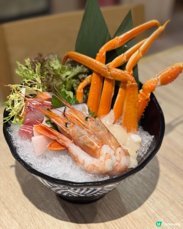 大隻蟹腳 鵝肝 海膽好有質素