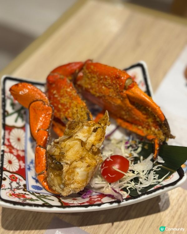 大隻蟹腳 鵝肝 海膽好有質素