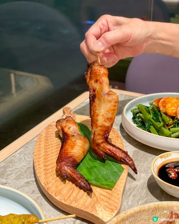 尖沙咀｜靚景靚擺盤星馬菜。安娣瑪萊