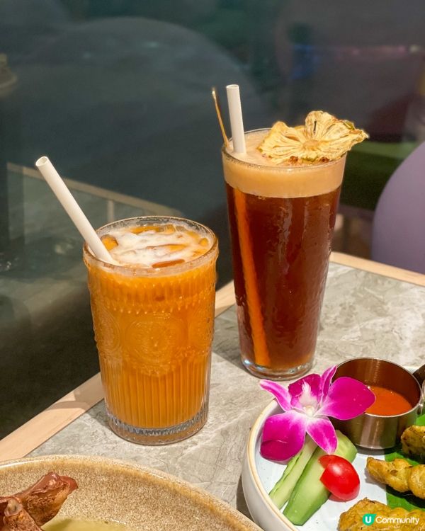 尖沙咀｜靚景靚擺盤星馬菜。安娣瑪萊