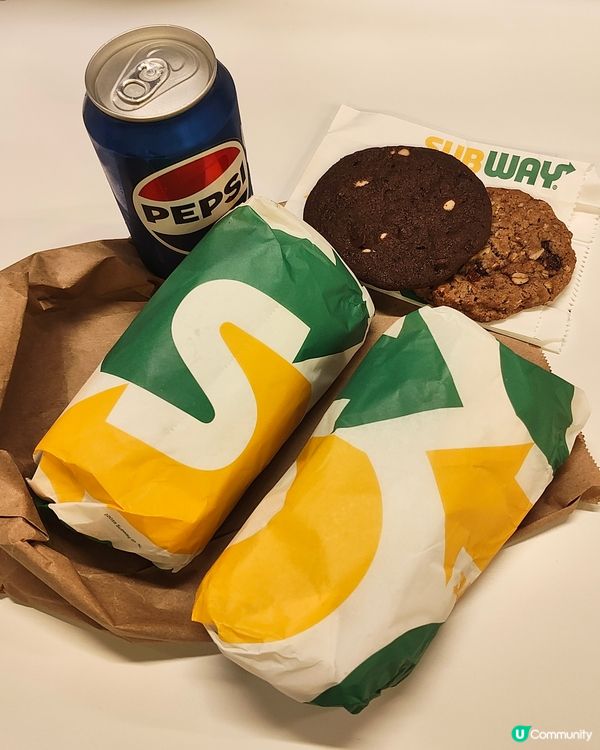 Subway買一送一