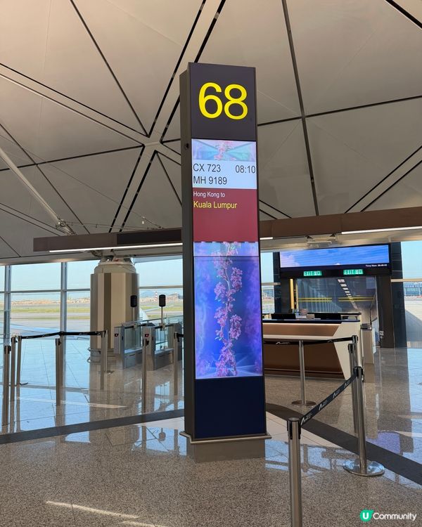 國泰723飛吉隆坡✈️！330經濟艙體驗🤩！