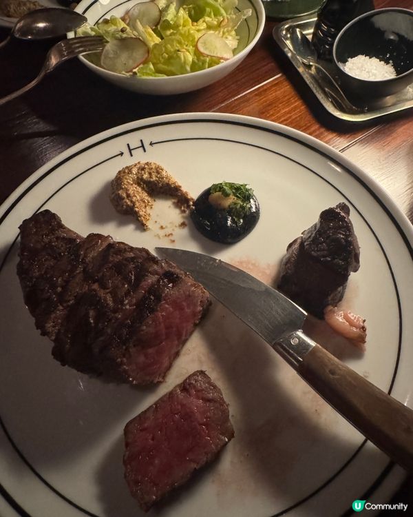 香港瑰麗牛扒，浪漫約會首選！🥩🥂