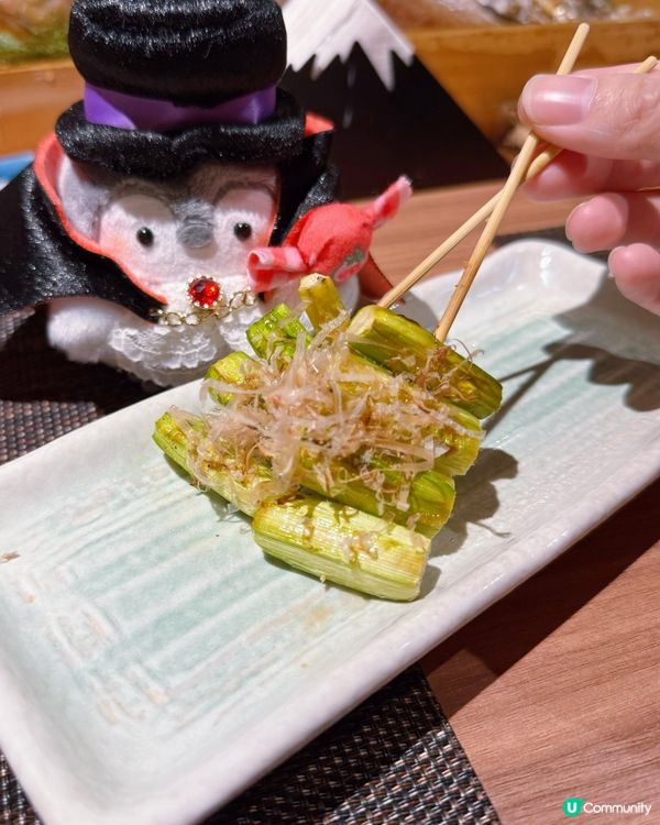 日式串燒🤤！門口已feel到詩意！⛰️