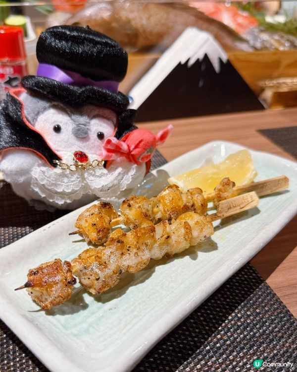 日式串燒🤤！門口已feel到詩意！⛰️