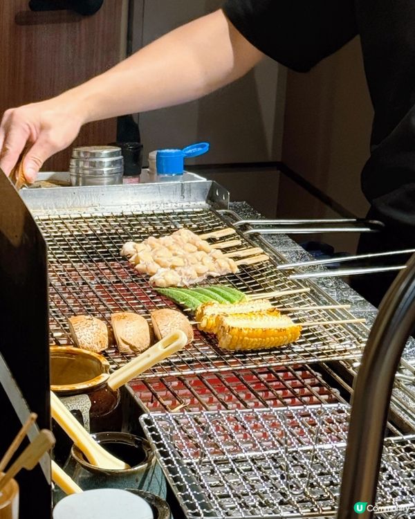 日式串燒🤤！門口已feel到詩意！⛰️