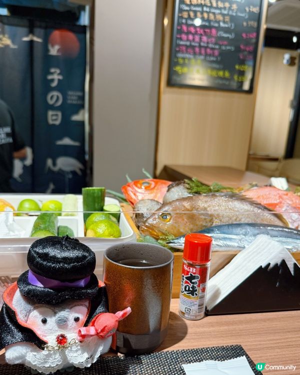 日式串燒🤤！門口已feel到詩意！⛰️