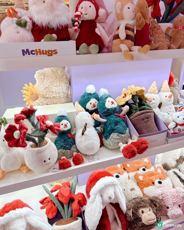 英國爆紅公仔McHugs Popup 店