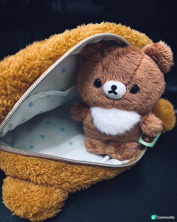 樂天入手鬆弛熊包包🐻勁可愛！20% off快搶！🛍️