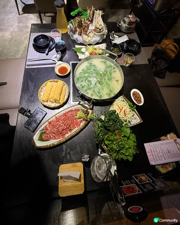 火薈中日火鍋🔥鮑魚龍蝦餐抵食！😋