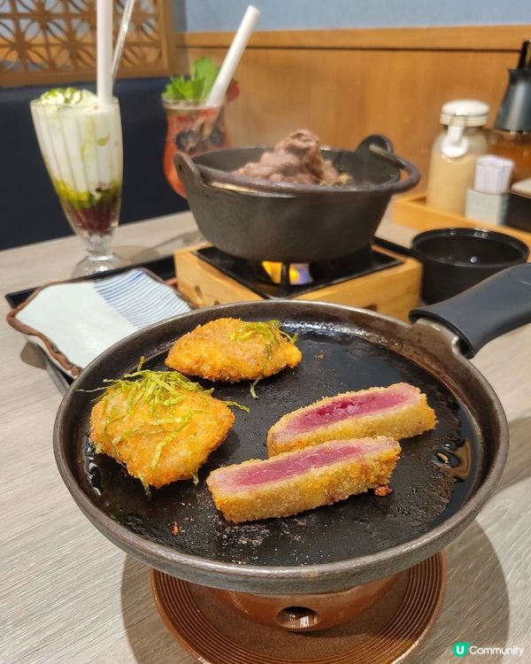 京都勝牛🇯🇵吉列牛扒！自己燒🔥超正！