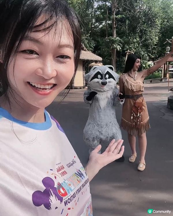 跑完Disney Run 最大收穫喺....