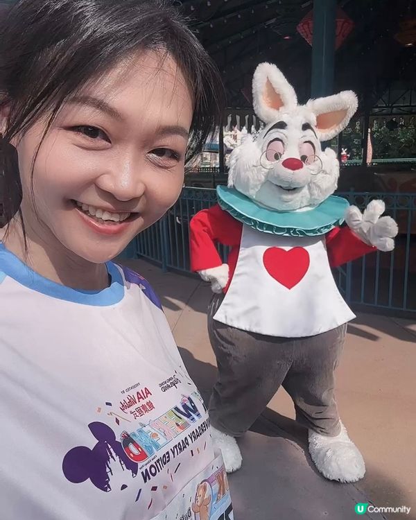 跑完Disney Run 最大收穫喺....