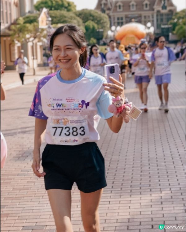 跑完Disney Run 最大收穫喺....